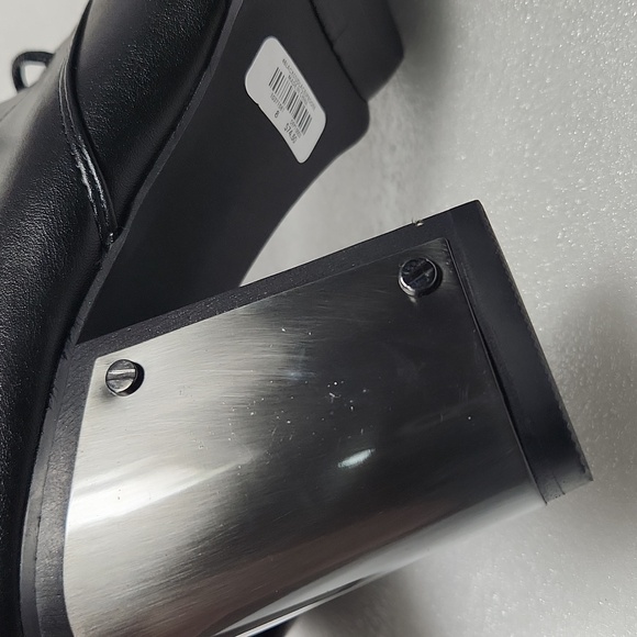 Blackheart Studded Black Combat Boots Hot Topic NIB Size 8 - Picture 11 of 16